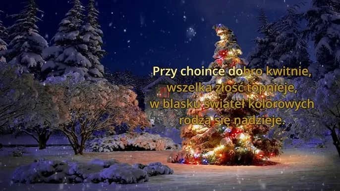 Choinko piękna jak las podkład muzyczny w wysokiej jakości MP3